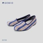 รองเท้าเพื่อสุขภาพผู้หญิงลายสก้อต ลายผ้าขาวม้า