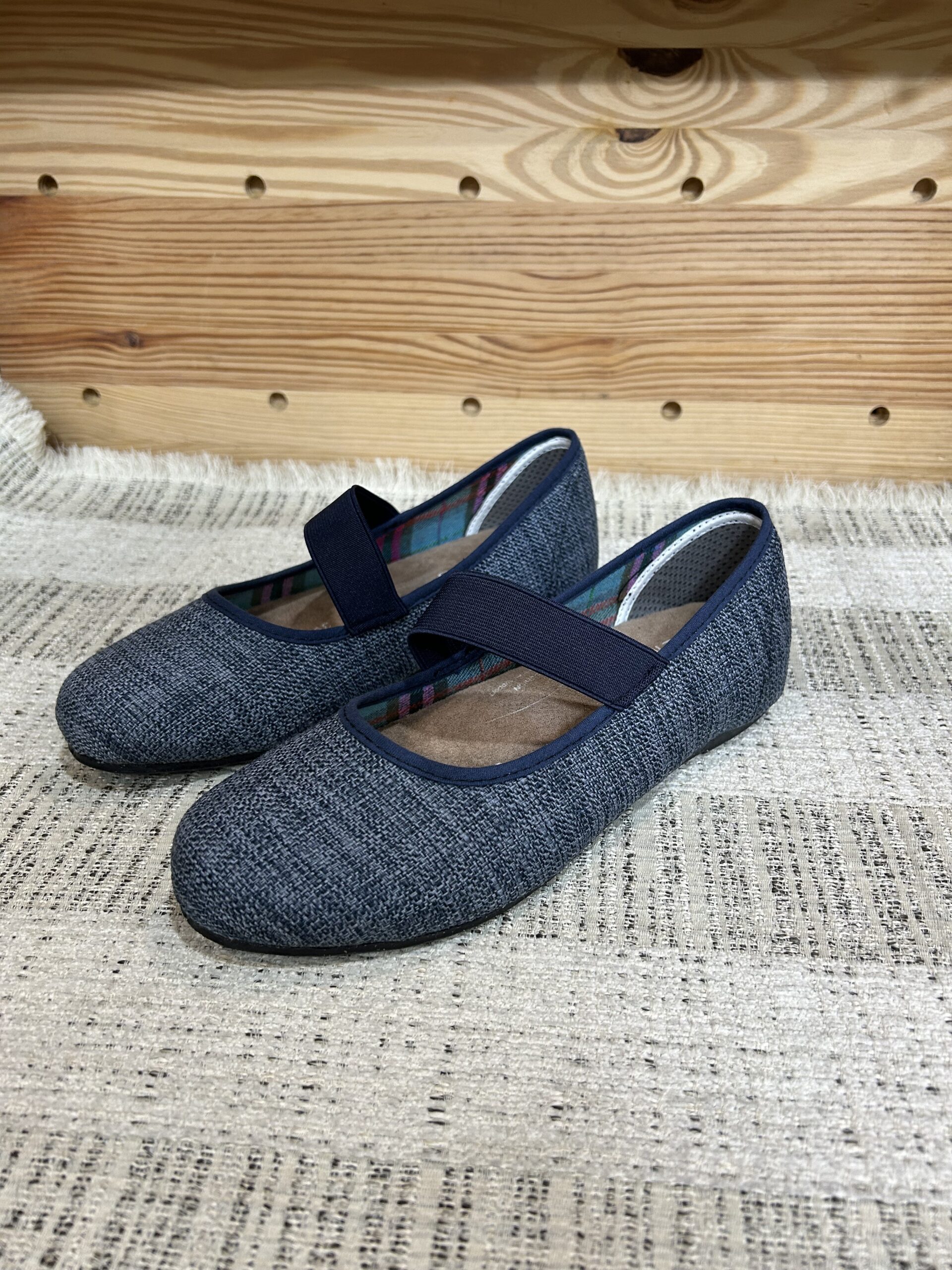 Naomi strap shoes : G111H Navy blue กรมท่า - Health edition รองเท้าเพื่อสุขภาพ - Image 2